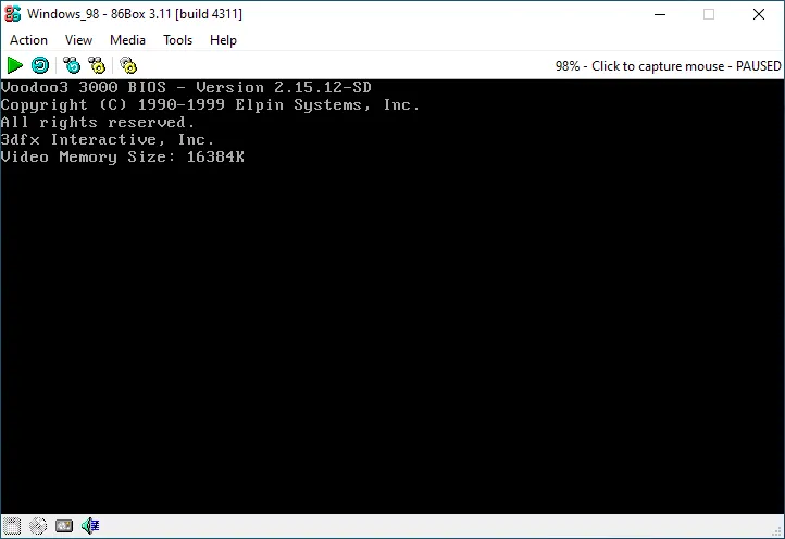 Screenshot of 86Box