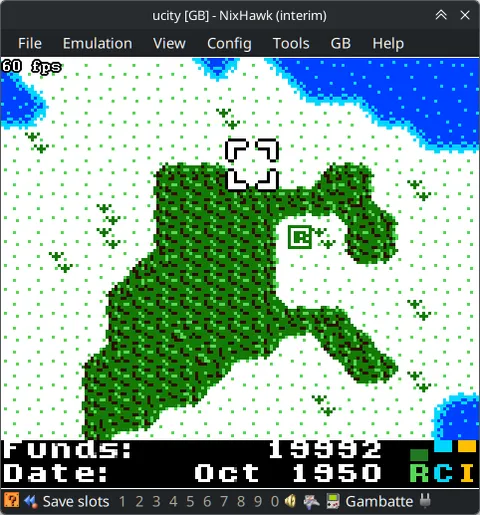 Screenshot of BizHawk