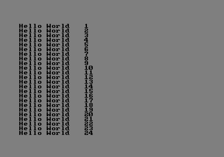 Screenshot of Caprice32