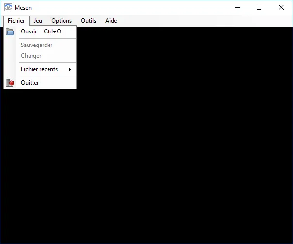 Screenshot of Mesen