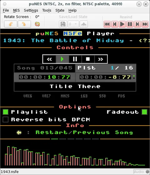 Screenshot of puNES