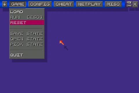 Screenshot of ZSNES